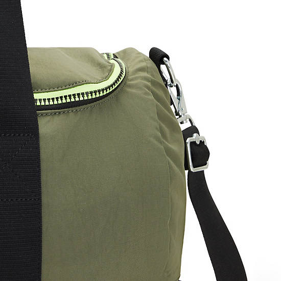 Bolsa Duffle Kipling Argus Small Verde Oliva | MX 1434ZU